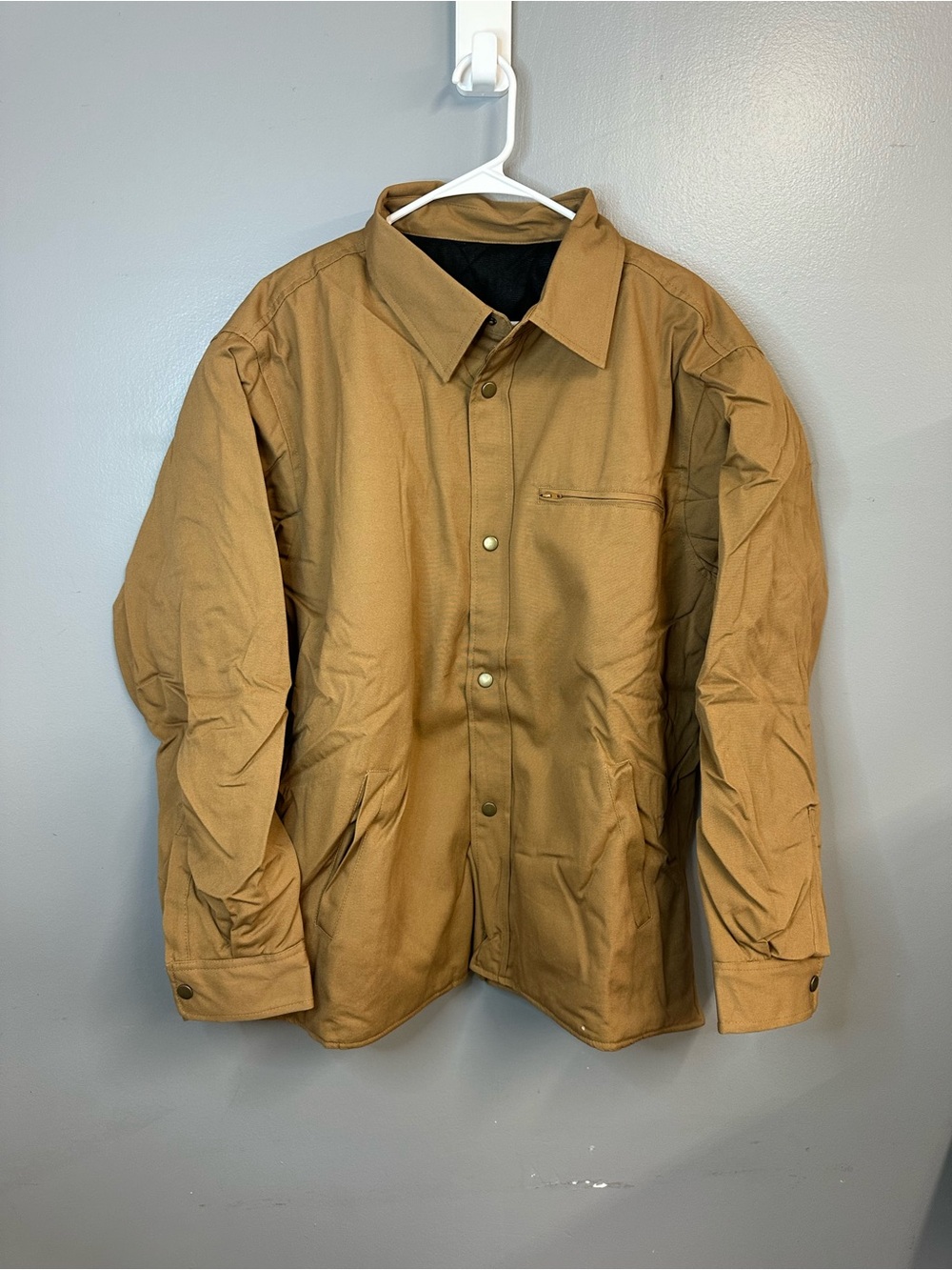 Haband Men's Workwear Jacket in Brown - Classic Car Coat